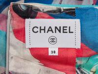 CHANEL, CAR-PRINT HALTER DRESS, 2017