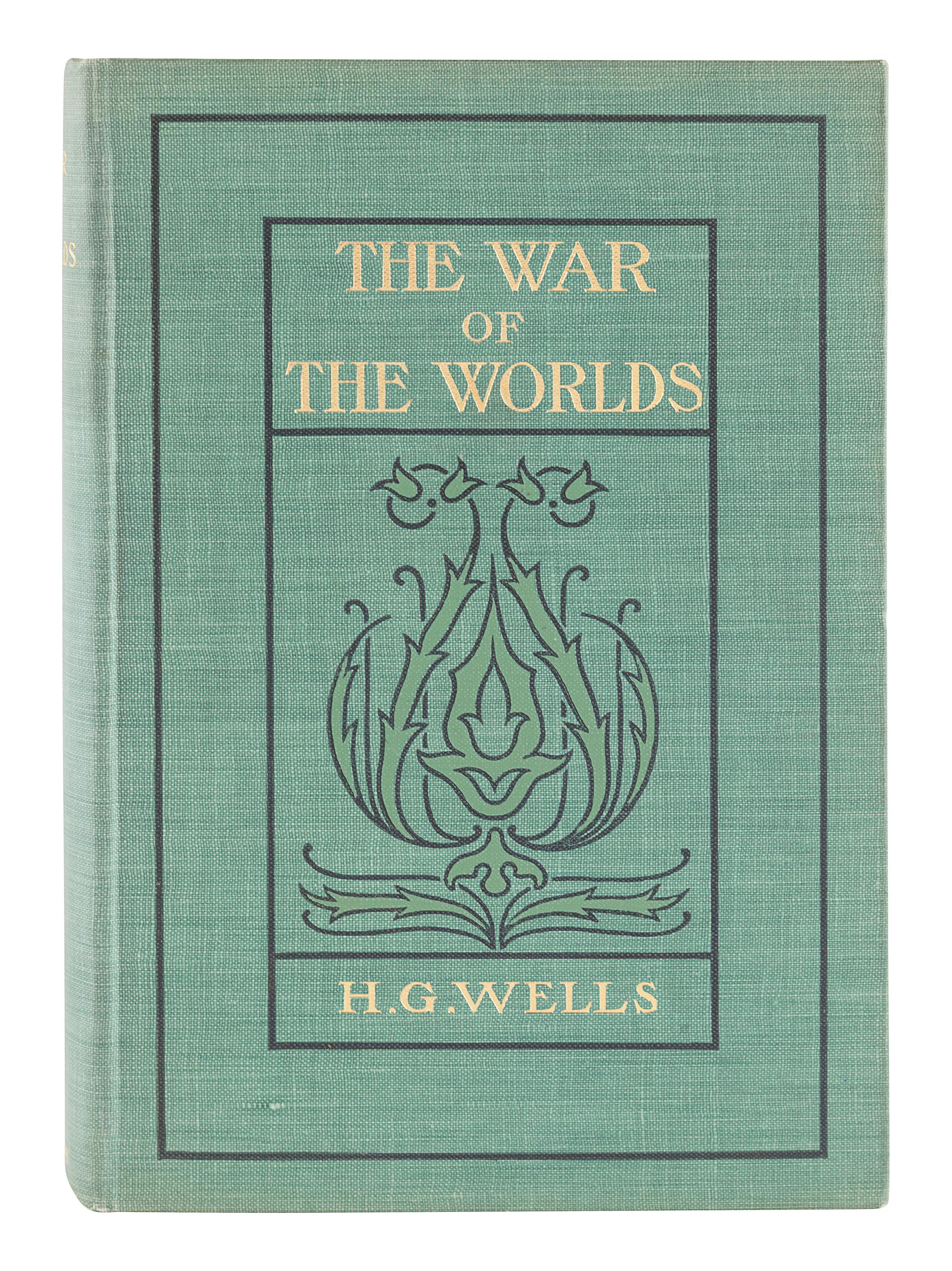 WELLS, H. G. (1866-1946). The War of the Worlds . New York: Harper & Brothers, 1898.