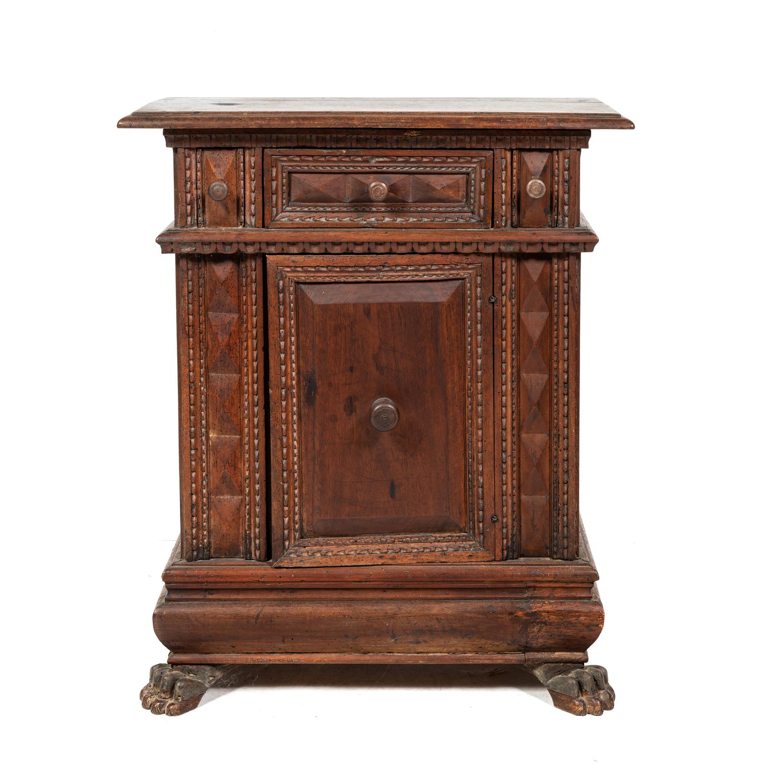 An Italian Walnut Cabinet