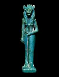 An Egyptian Faience Sekhmet
