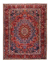 A Heriz Wool Rug