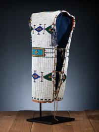 Sioux Beaded Hide Cradle