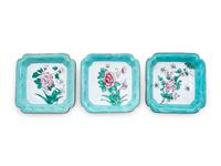 Thirteen Chinese Canton Enamel on Metal Articles