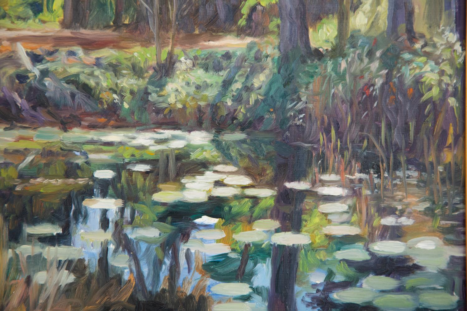Lily Pads - Midday and Leu Gardens/ Roses, Florida (a pair)