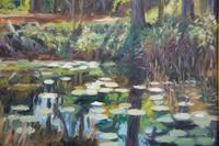 Lily Pads - Midday and Leu Gardens/ Roses, Florida (a pair)
