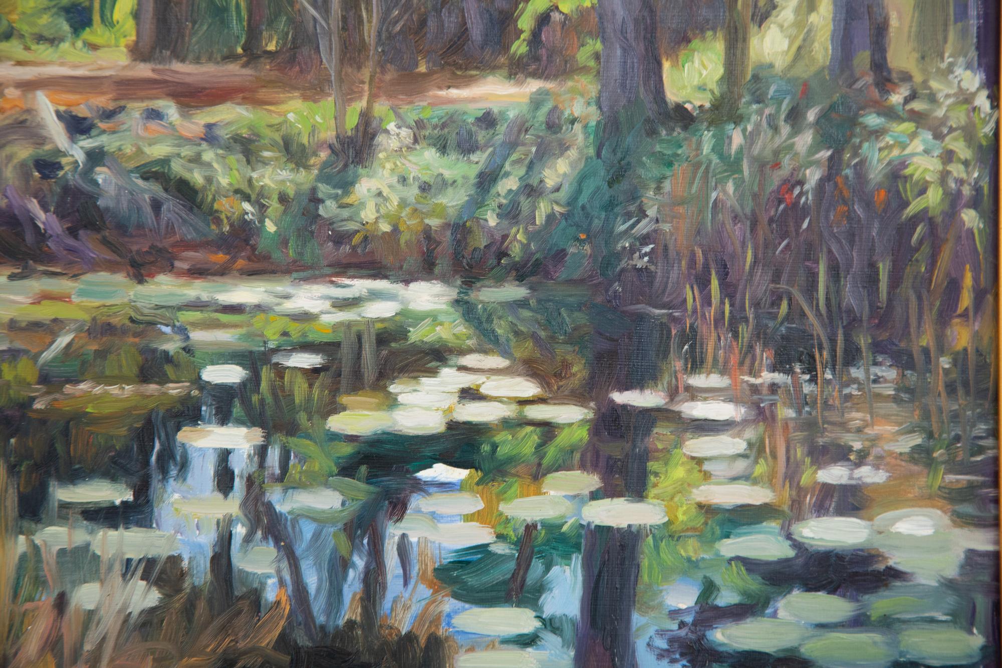 Lily Pads - Midday and Leu Gardens/ Roses, Florida (a pair)