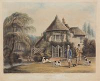 Dean WOLSTENHOLME, after - Thomas SUTHERLAND, engraver Image 10 x 13 inches. Framed 16 1/2 x 19 inches. — Shooting, Plate I-IV