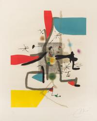 Joan Miro, (Spanish, 1893-1983), Libre Del Sis Sentis, 1981
