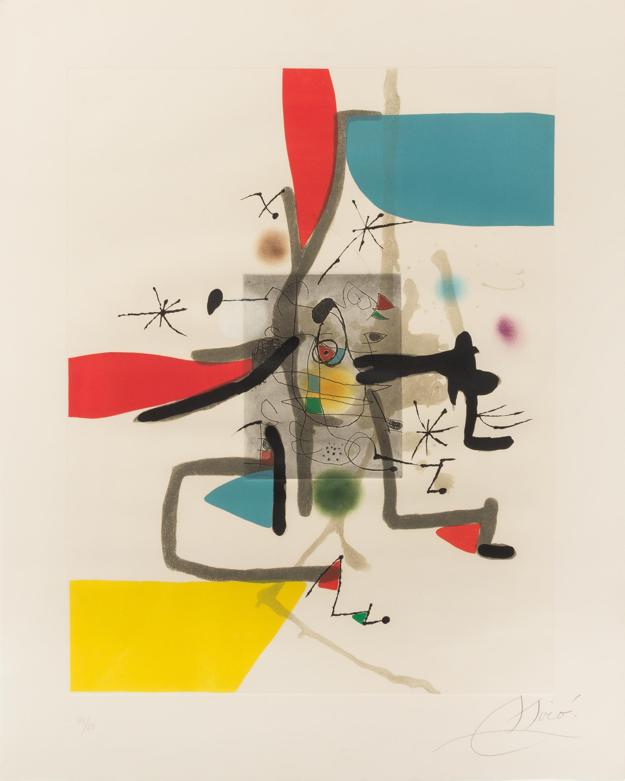 Joan Miro, (Spanish, 1893-1983), Libre Del Sis Sentis, 1981