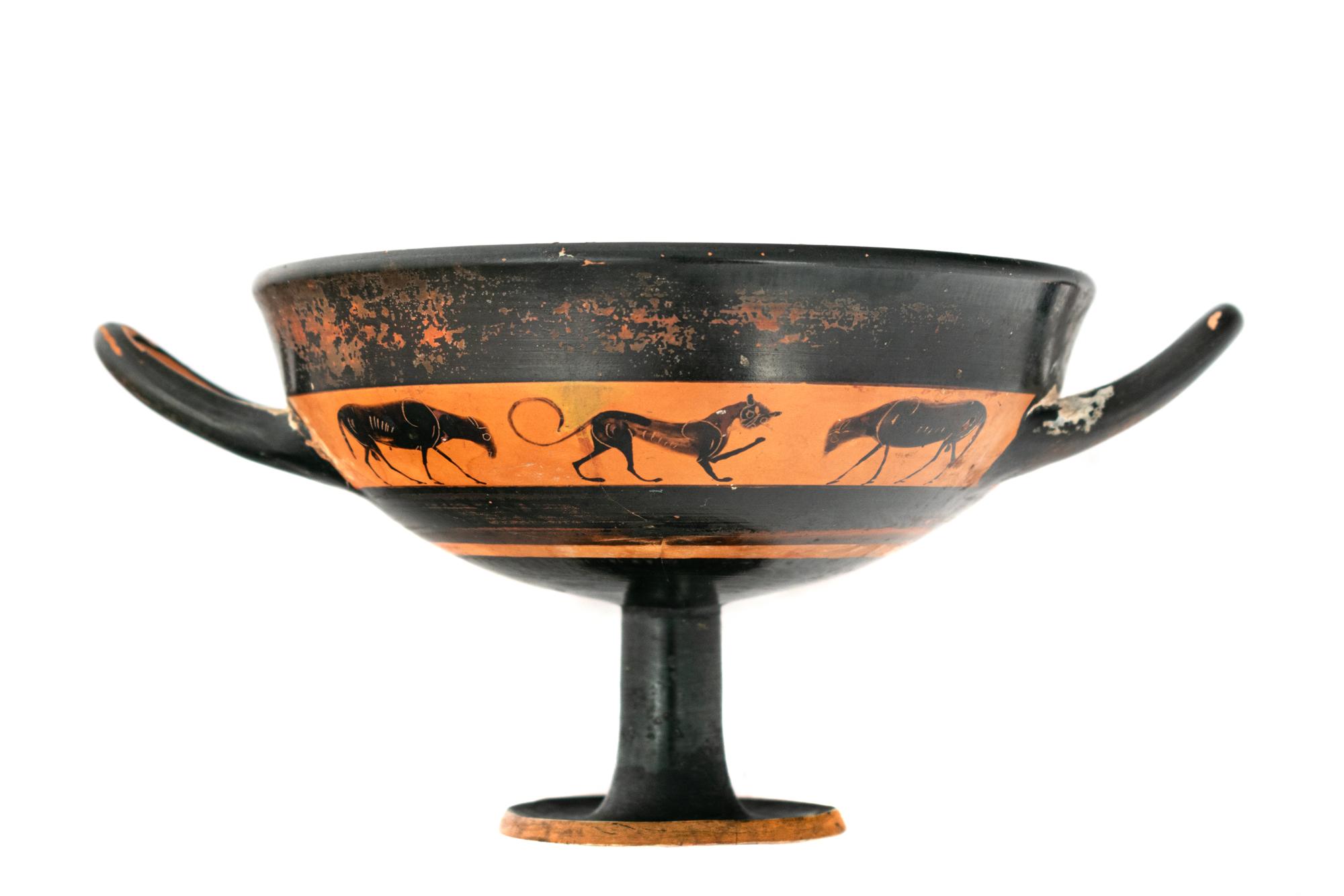 An Attic Black-Figured Band Cup
