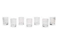 A Set of Seven Baccarat Harmonie Triple Old Fashioned Glasses