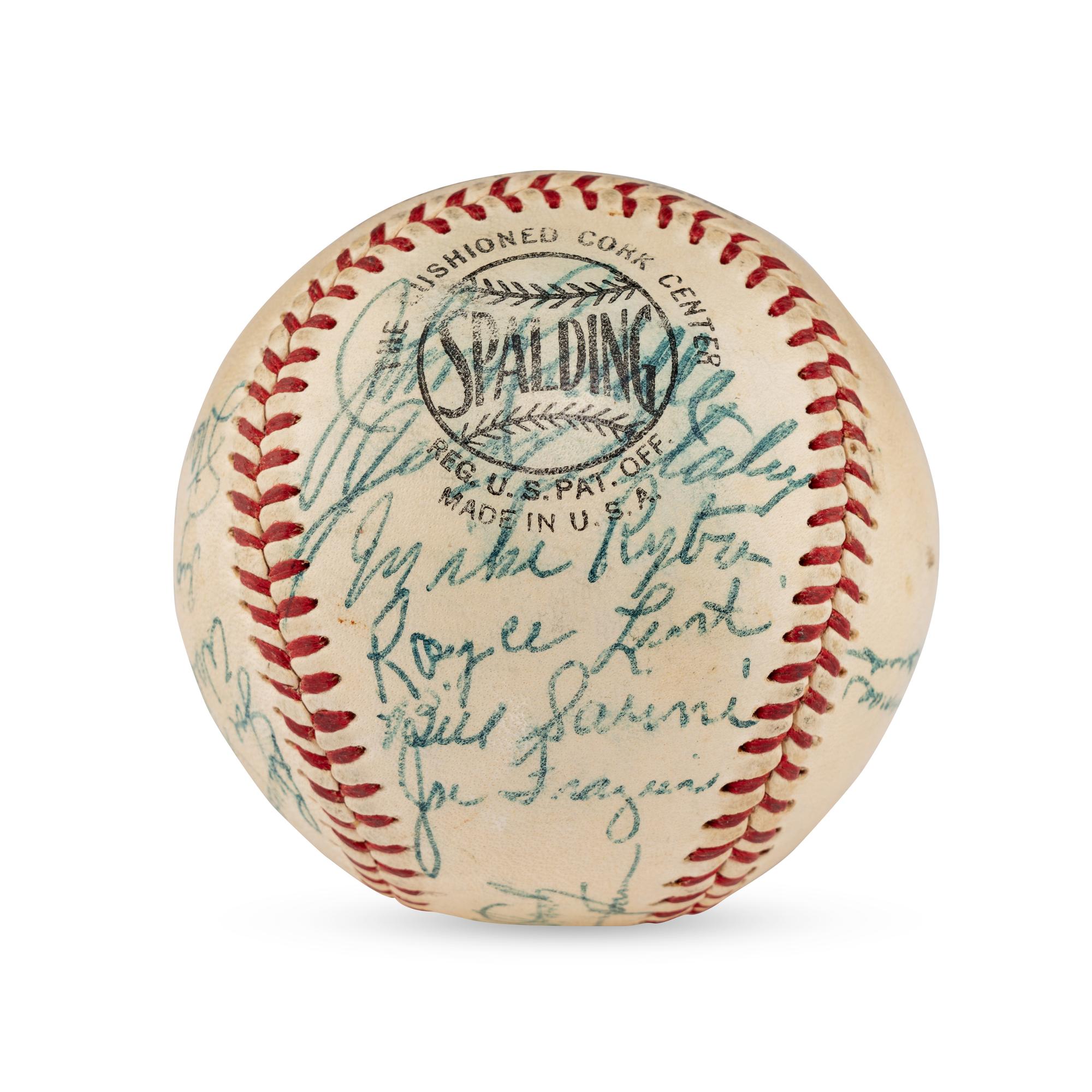 A 1954 St. Louis Cardinals Team Signed Autograph Baseball Featuring Stan Musial (Beckett Authentication Services)
