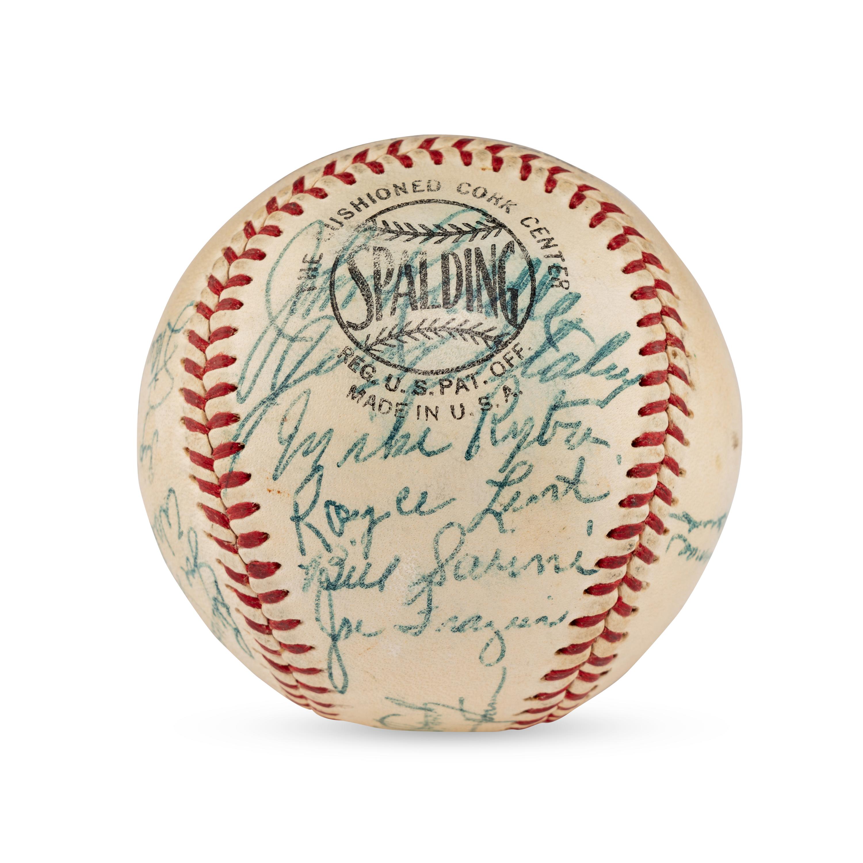 A 1954 St. Louis Cardinals Team Signed Autograph Baseball Featuring Stan Musial (Beckett Authentication Services)