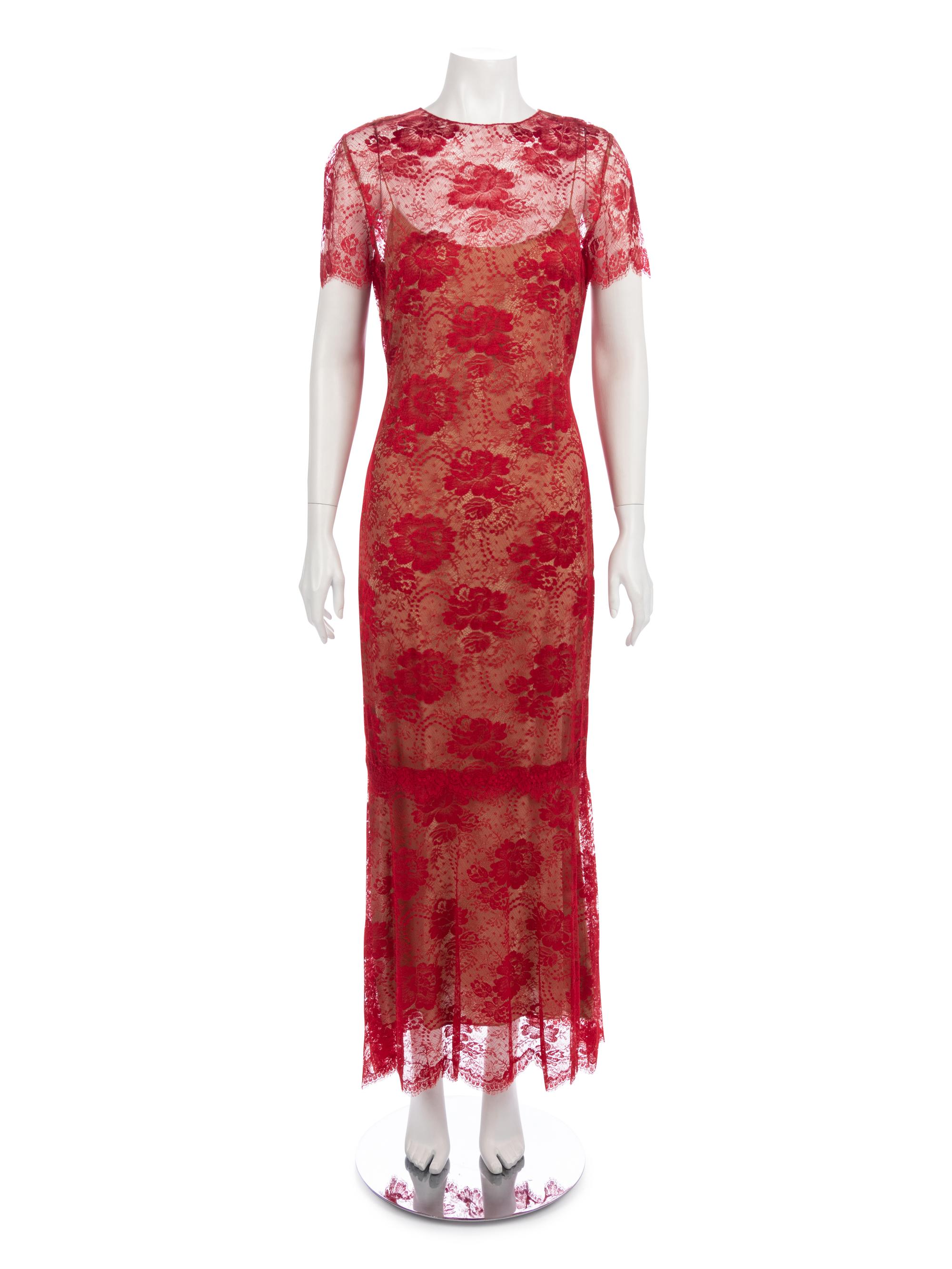 Two Designer Dresses,1990-2000s: Bill Blass & Valentino