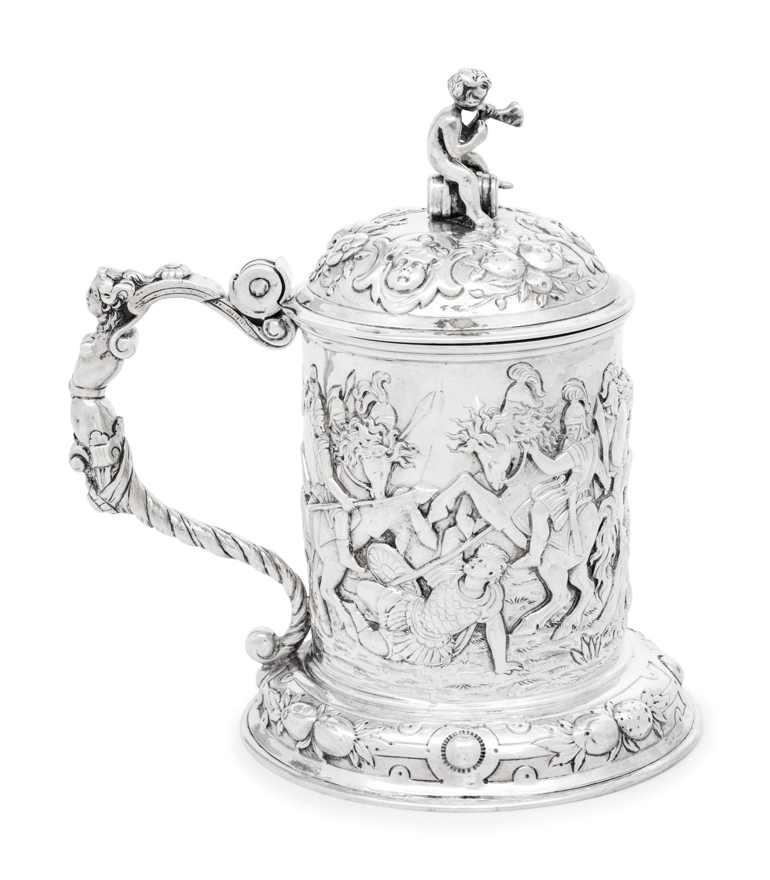 A German Silver Tankard