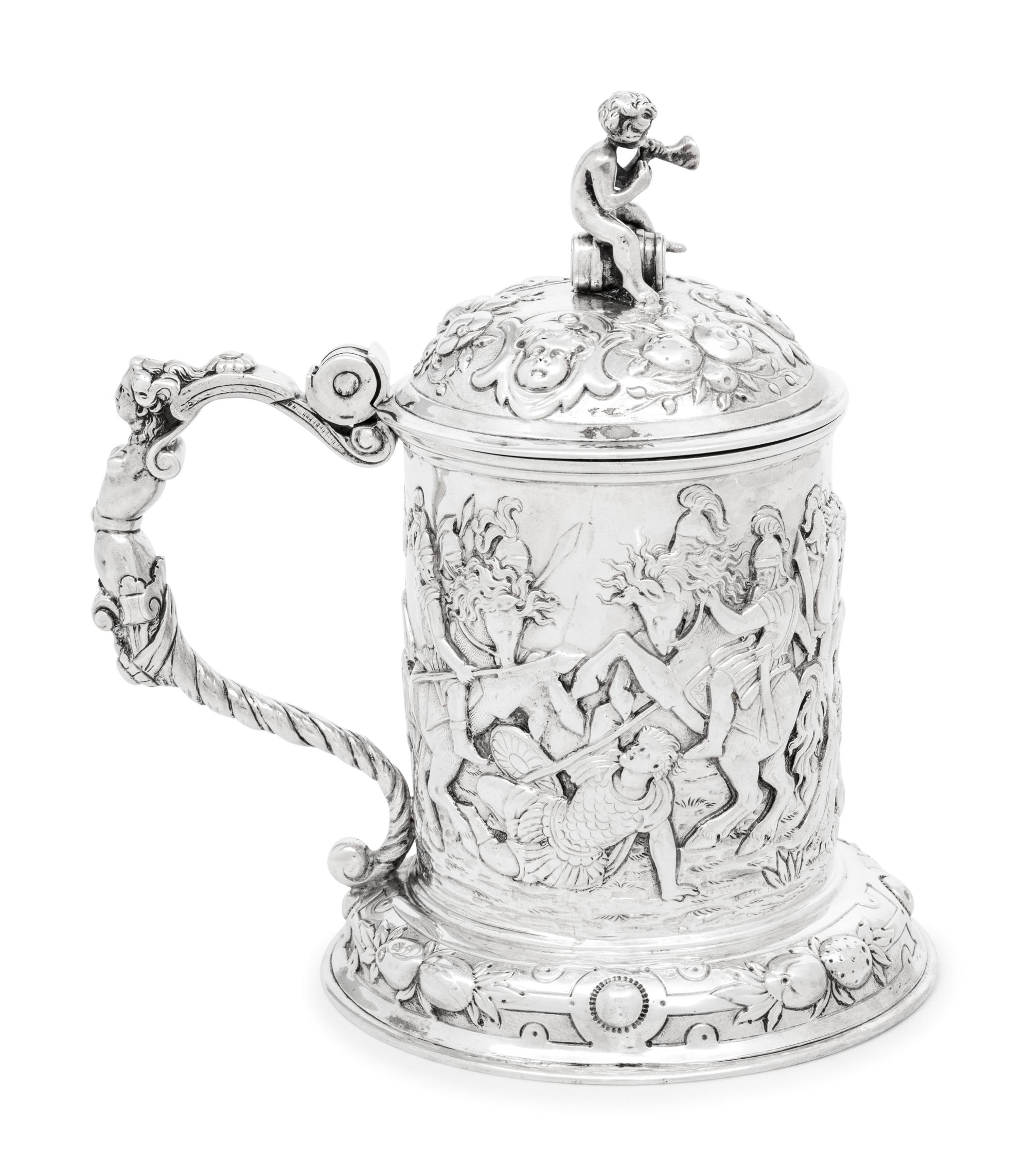 A German Silver Tankard