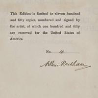 [Children's & Illustrated] [Rackham, Arthur] Wagner, Richard The Rhinegold & The Valkyrie