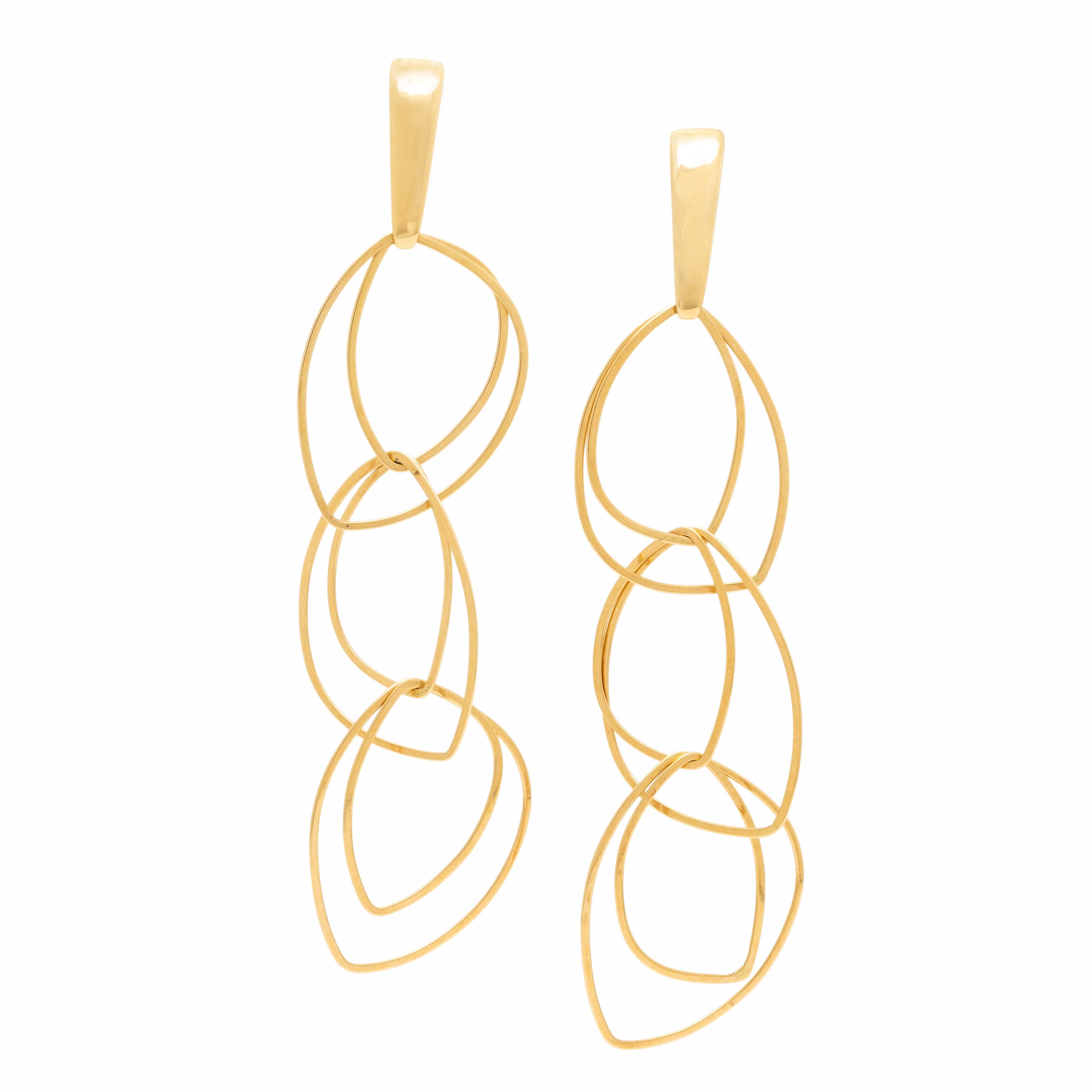 Yellow Gold Earrings