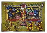 A French Wool Tapestry Height 78 3/4 x width 117 1/2 inches. — JEAN LURCAT (1892-1966) FOR PINTON FRERES