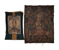 Four Tibetan Thangka