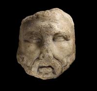 A Roman Marble Face Fragment