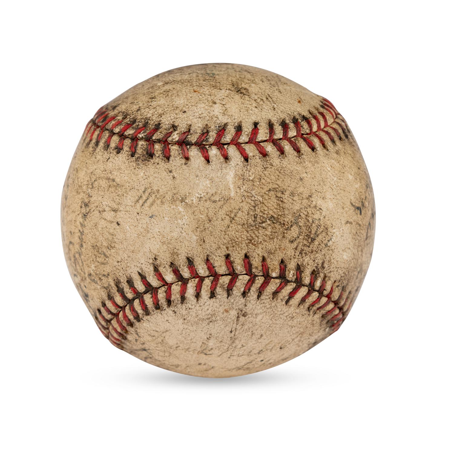 A 1936 Detroit Tigers Team Signed Autograph Baseball Featuring Mickey Cochrane, Al Simmons and Hank Greenberg (JSA Auction Letter)