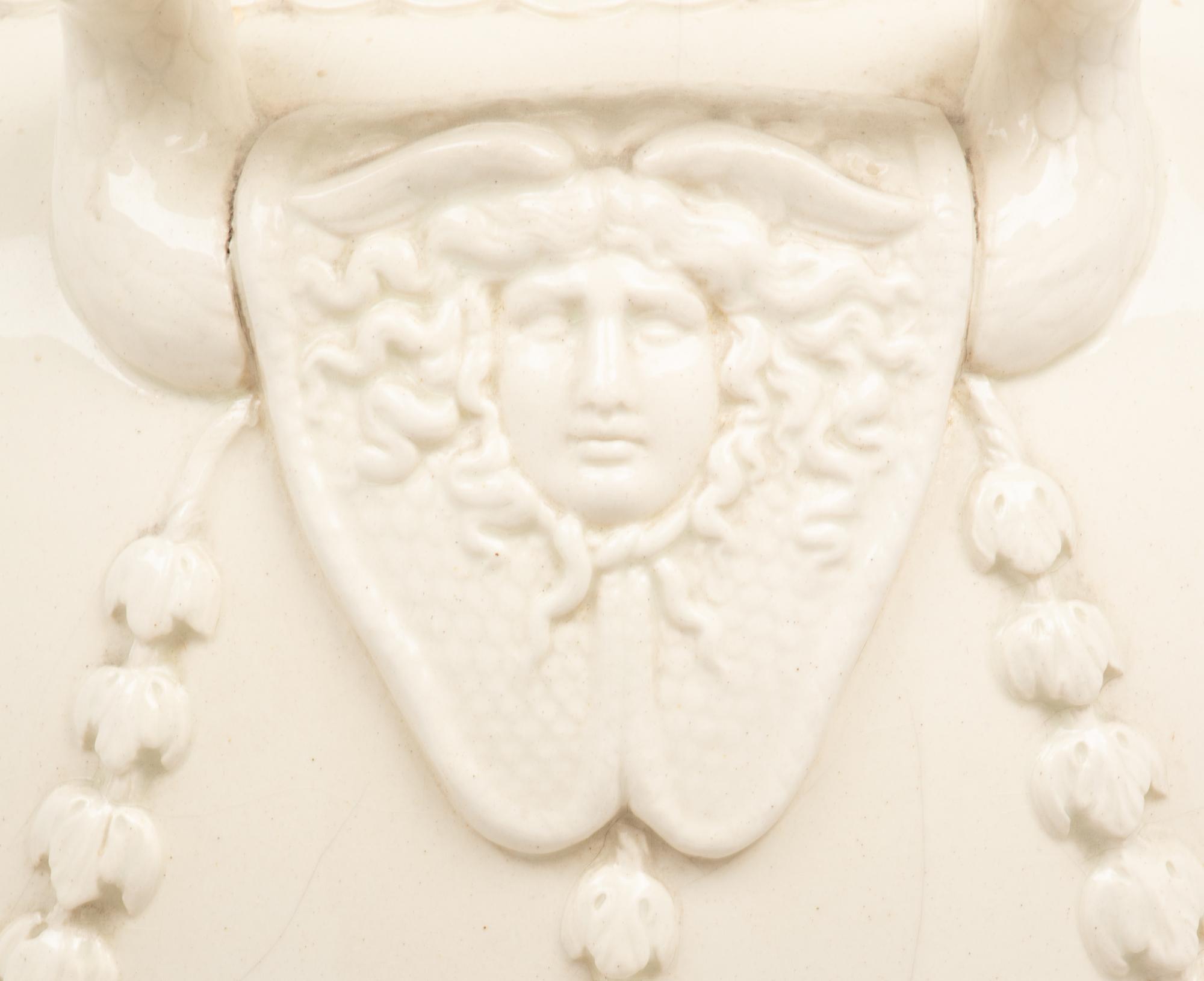 A Large Wedgwood Queensware Urn