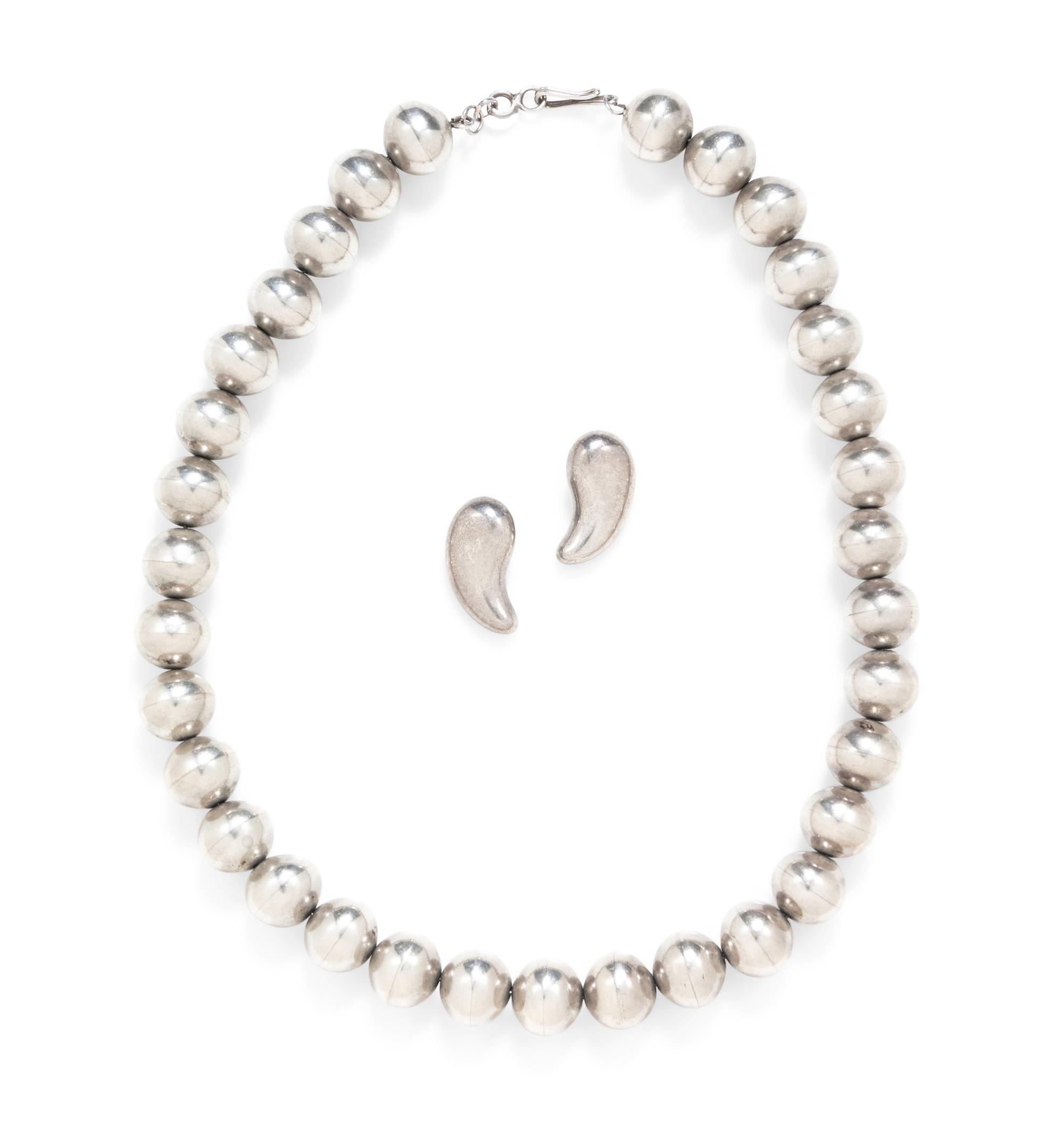 A Collection of Silver Jewelry,
