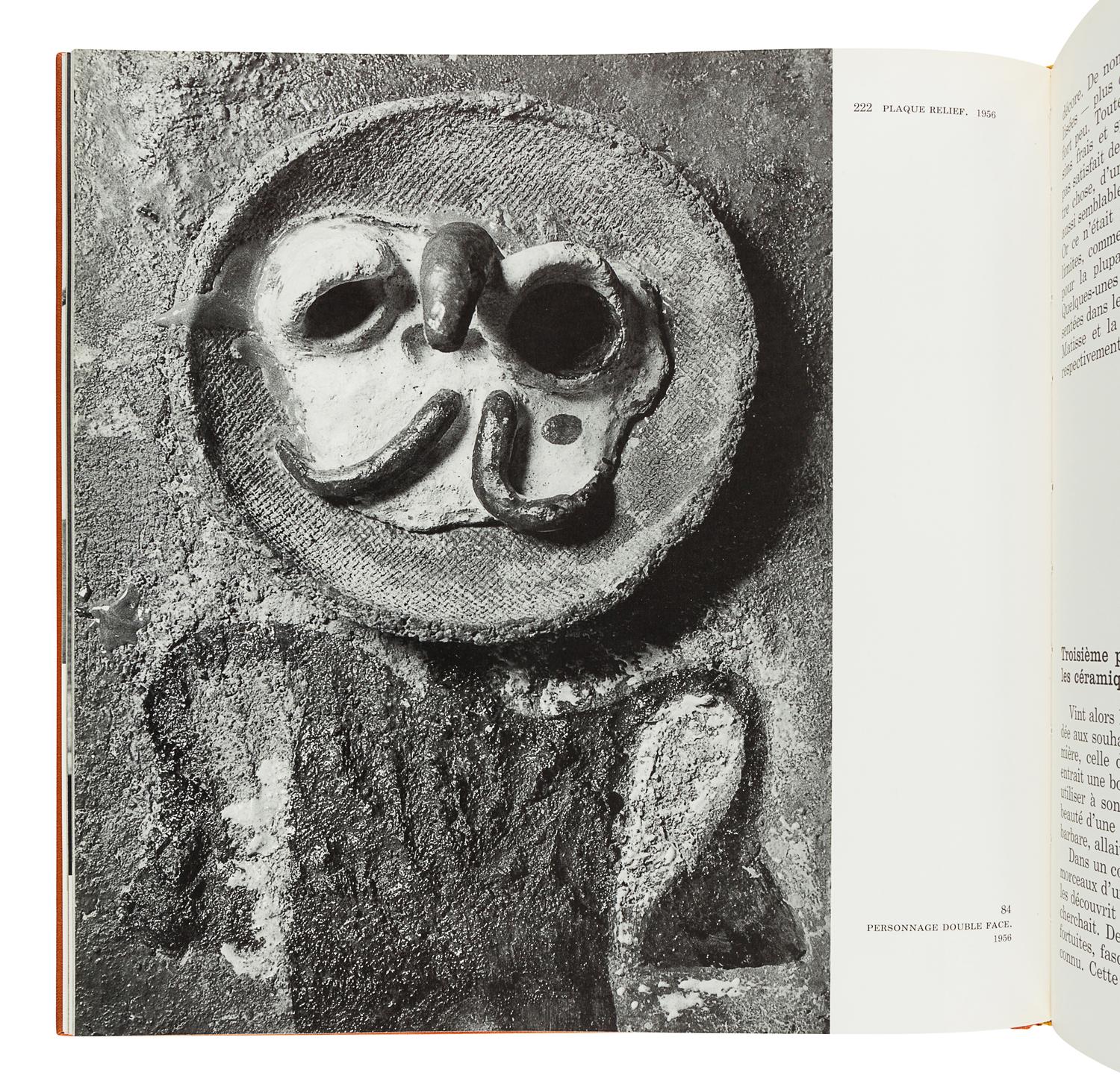 [MIRÓ, Joan (1893-1983)] – [ARTIGAS, José Gervasio (1764-1850)]. PIERRE, José. -- CORREDOR-MATHEOS, José. Céramiques de Miró et Artigas. Paris: Maeght Éditeur, 1974.