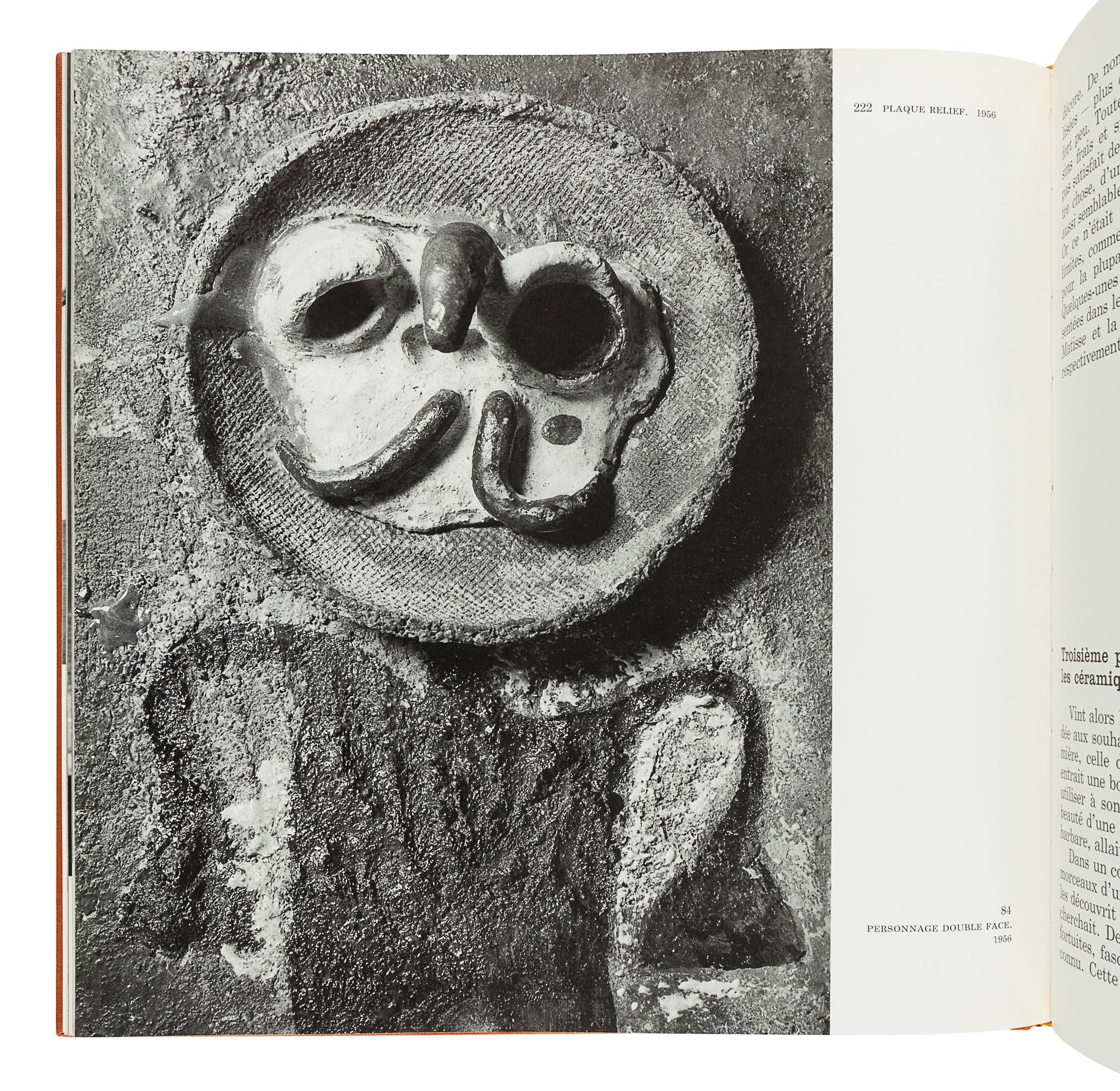 [MIRÓ, Joan (1893-1983)] – [ARTIGAS, José Gervasio (1764-1850)]. PIERRE, José. -- CORREDOR-MATHEOS, José. Céramiques de Miró et Artigas. Paris: Maeght Éditeur, 1974.