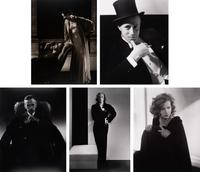 A group of five photographs (from In The Studio printed by George Tice with labels signed by George Tice and Joanna Steichen)