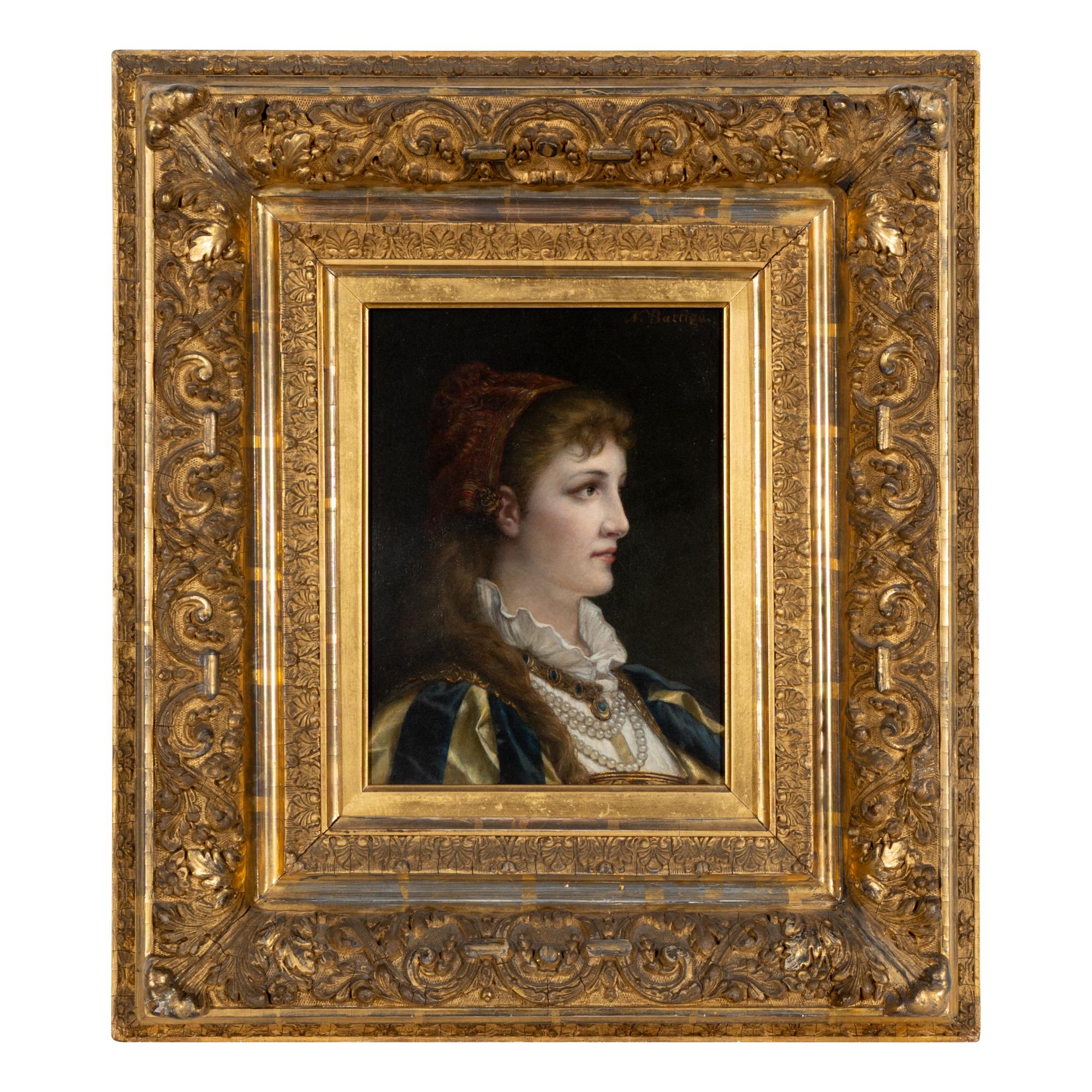 Woman in Profile