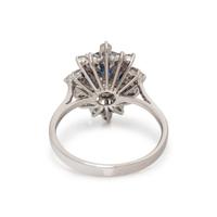 KYANITE AND DIAMOND RING