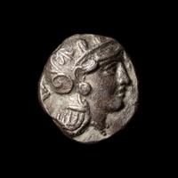 [ANCIENTS] ATTICA. Athens (c. 393-300 B.C. ). Ar Tetradrachm (17 g, 24mm)