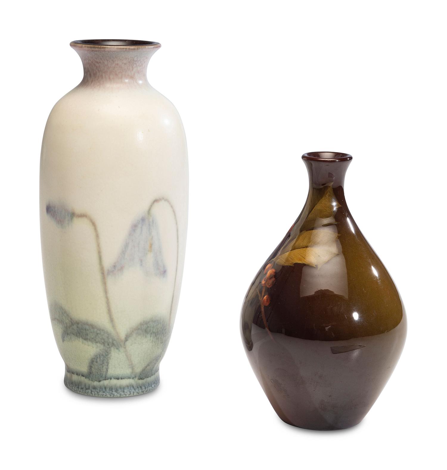 A Kataro Shirayamadani for Rookwood Pottery Floral Demonstration Vase
