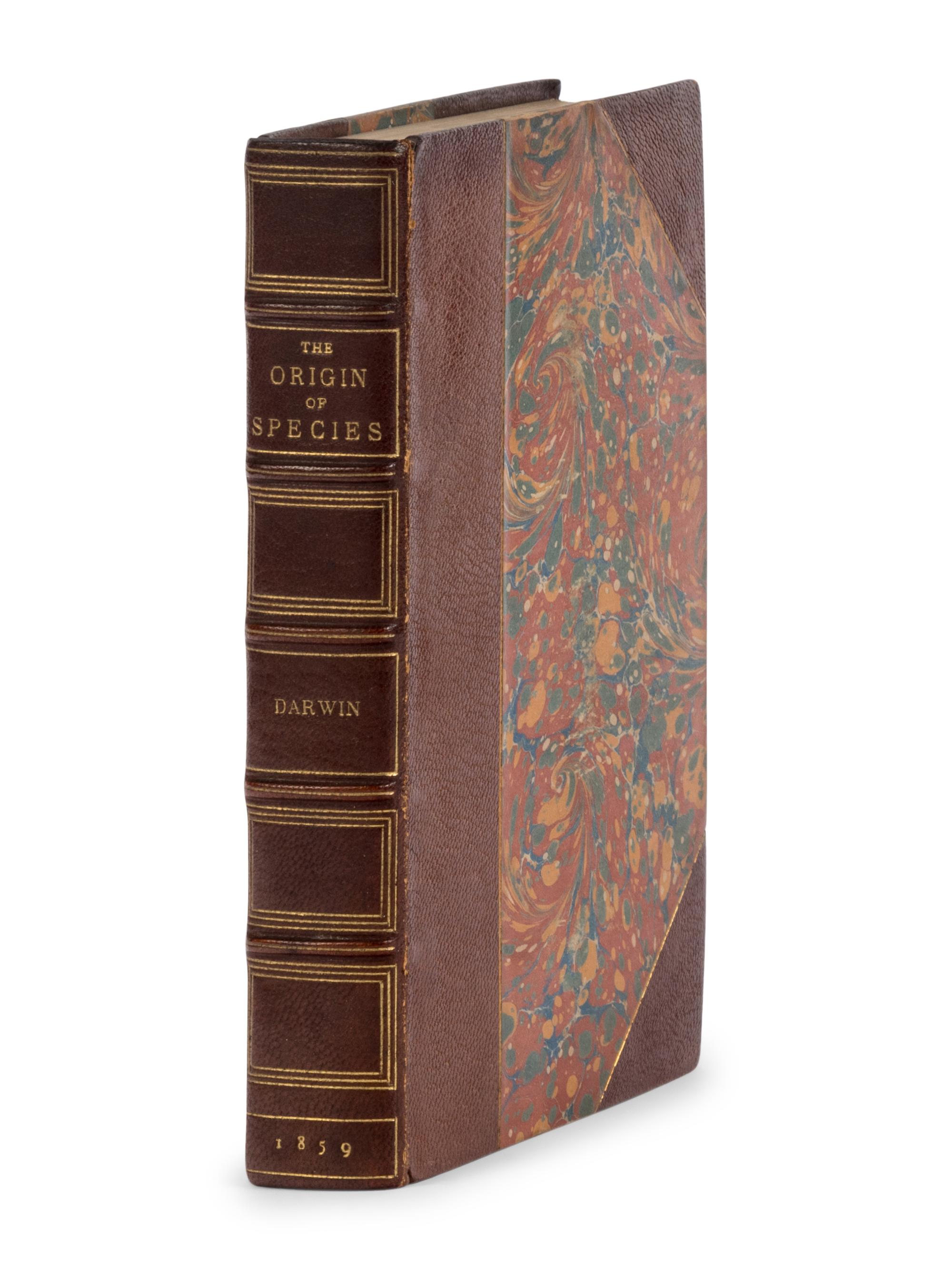 [NATURAL HISTORY]. DARWIN, Charles (1809-1882). On the Origin of Species . London: John Murray, 1859.