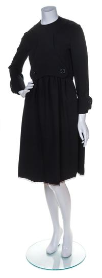 A Geoffrey Beene Black Wool Dress,