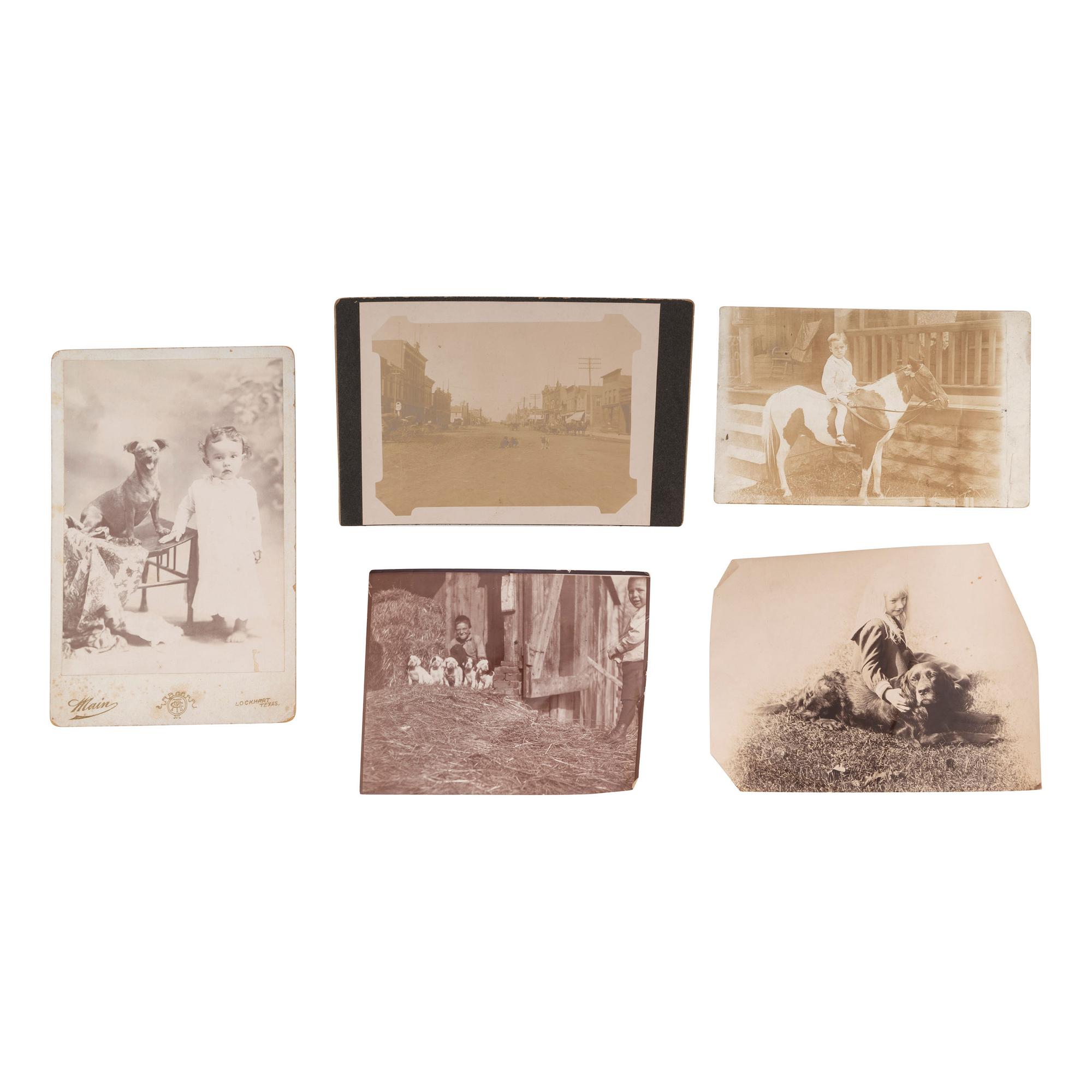 [EARLY PHOTOGRAPHY - PORTRAITURE]. A group of portraits of infants and children, comprising: