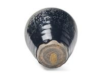 A Chinese "Oil Spot" Glazed Vase, Meiping