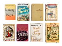 STEINBECK, John (1902-1968). A group of 8 works by Steinbeck, comprising: