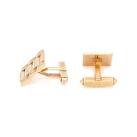 KUTCHINSKY, YELLOW GOLD CUFFLINKS