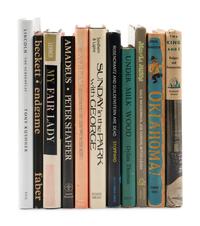 [LITERATURE - BOOKS INTO THEATRE]. A group of 21 FIRST EDITIONS, MANY SIGNED, comprising: