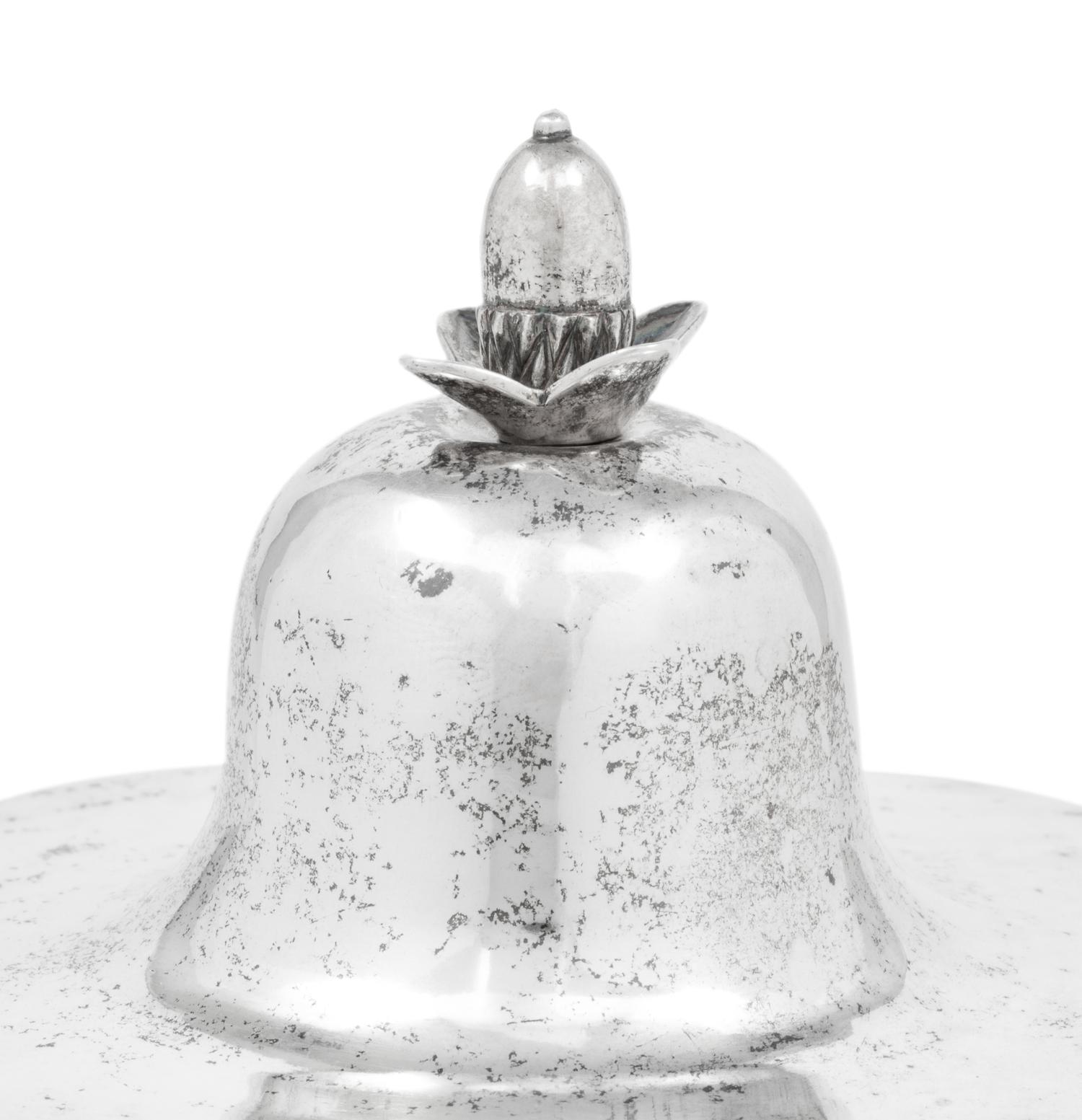 An American Silver Covered Sugar Urn