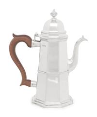 An English Silver Coffee Pot