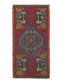 A Group of Nine Anatolian Mats