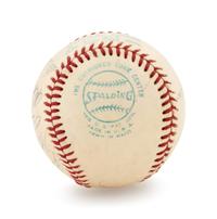 A 1950s Chicago White Sox Signed Baseball Including Nellie Fox and Luke Appling