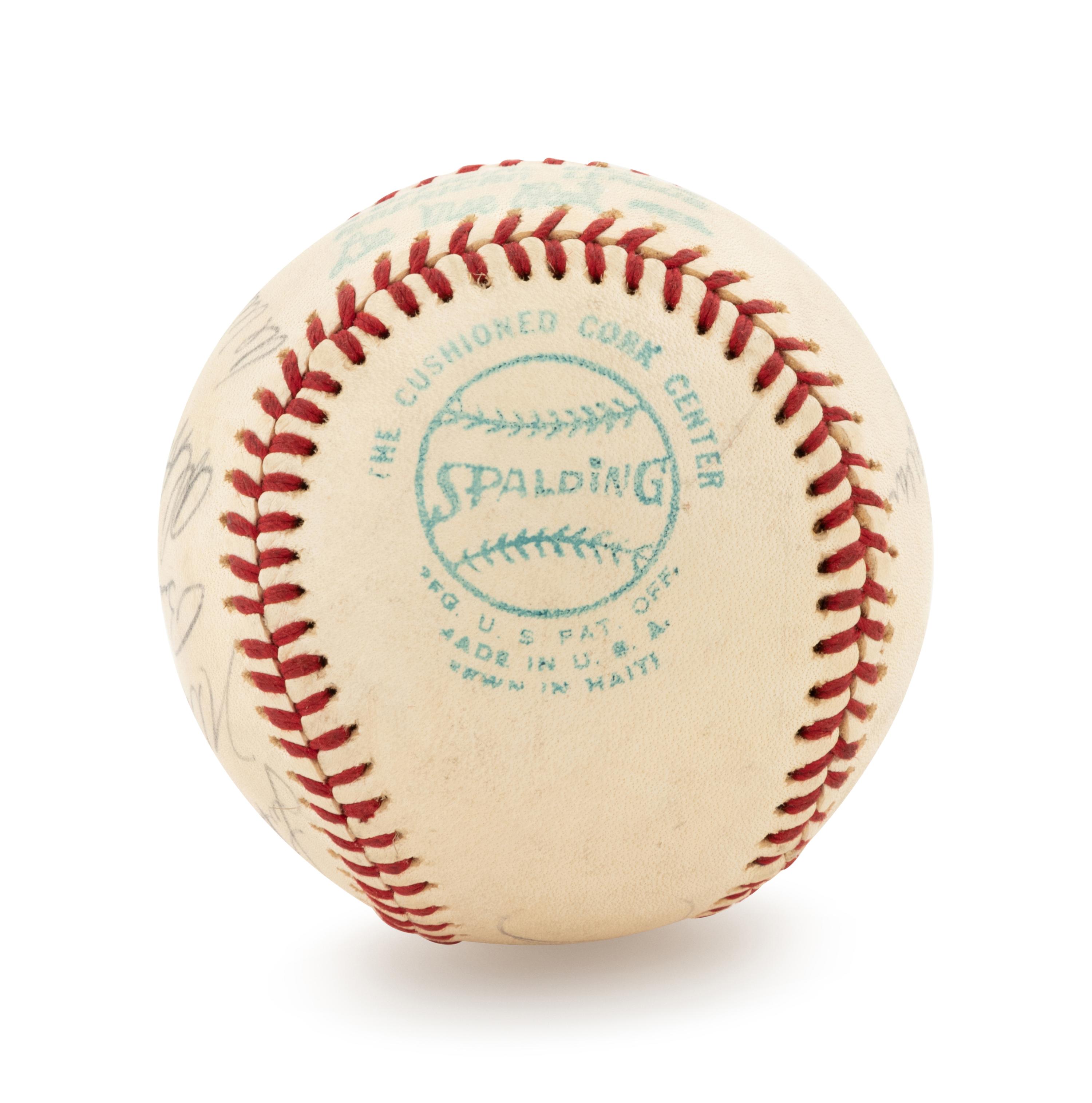 A 1950s Chicago White Sox Signed Baseball Including Nellie Fox and Luke Appling