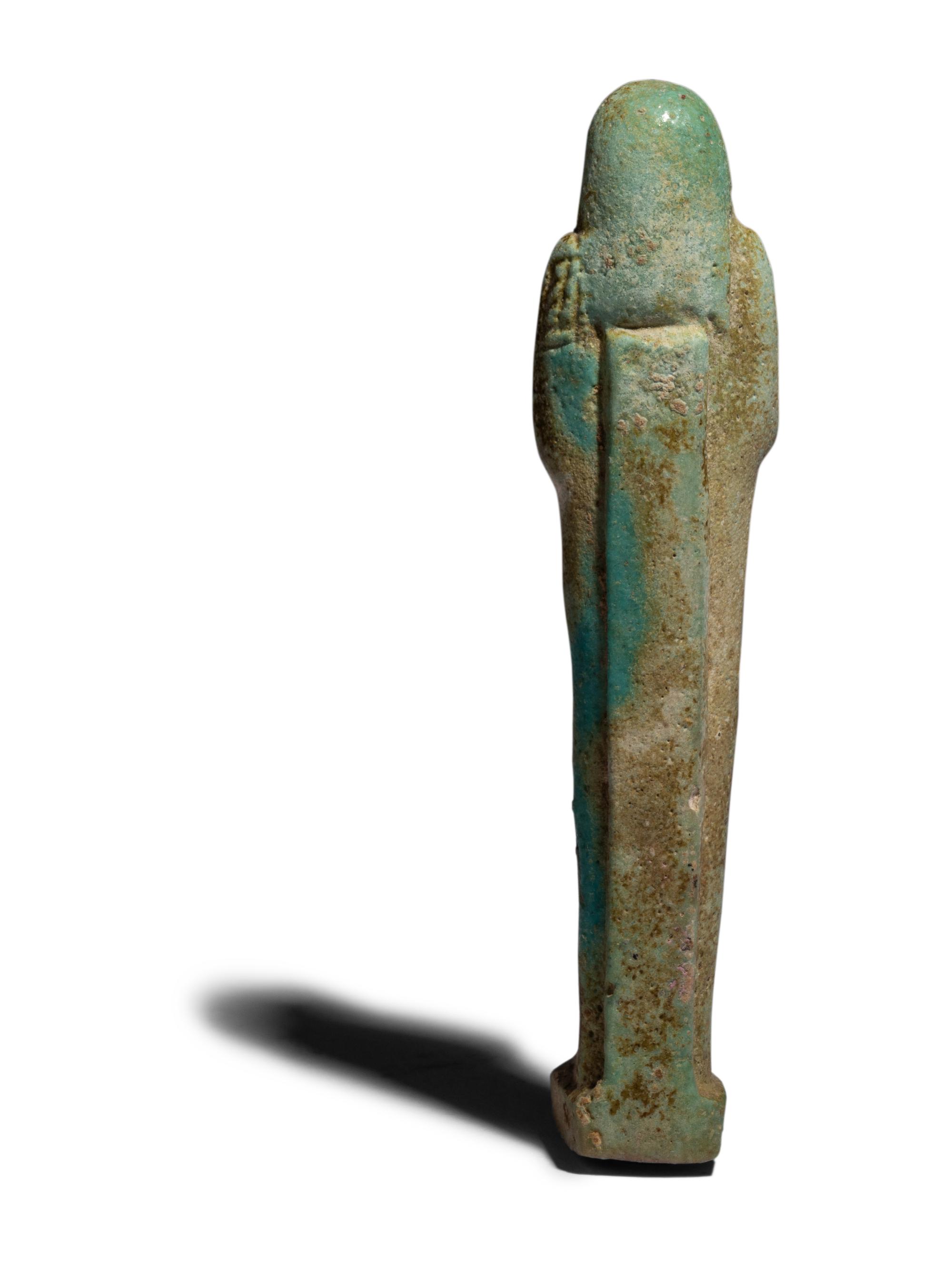 An Egyptian Faience Ushabti