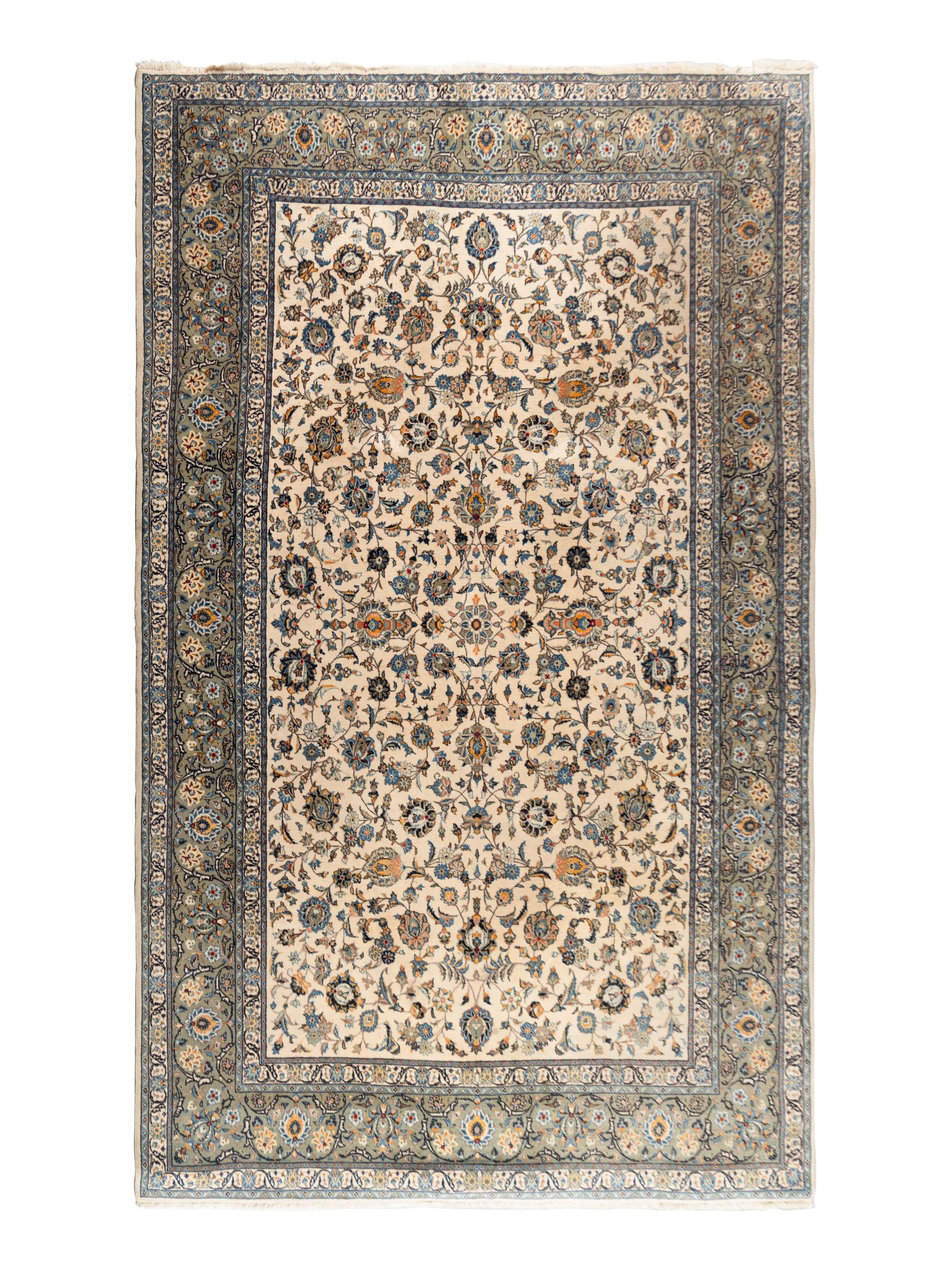 A Kashan Wool Rug