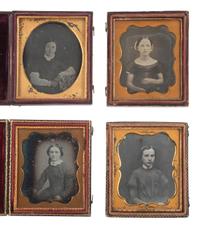 [EARLY PHOTOGRAPHY]. 28 sixth plate daguerreotypes featuring adolescents and teenagers.